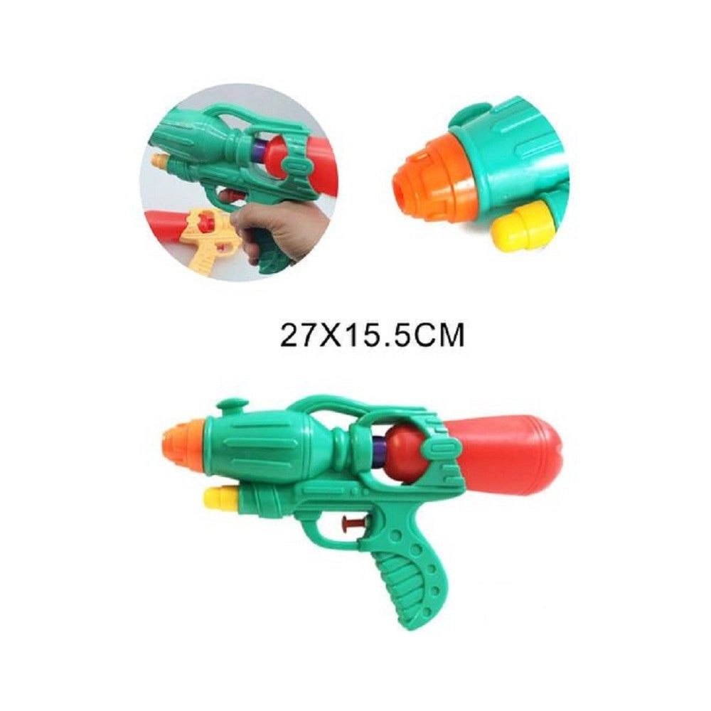 Trade Shop - Pistola Ad Acqua Serbatoio 27x15.5cm Giocattolo Bambini Estate Vari Colori 605443 -