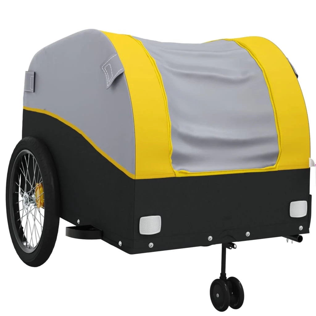 Rimorchio per trasporto biciclette 45 kg ferro giallo 02_0044152