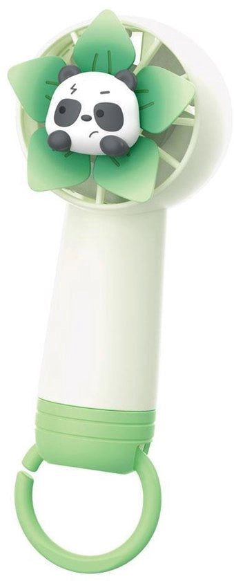 Ventilatore portatile con 3 velocità, mini e silenzioso, ricaricabile, trasportabile, B4M2