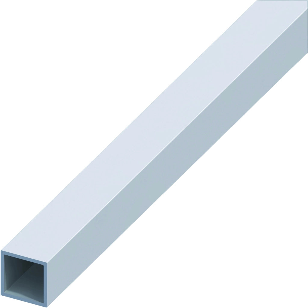 Alfer PROFILO TUBO QUADRATO ALLUMINIO Argento Satinato mm. 10x10x1 mt. 1 5.00 pz