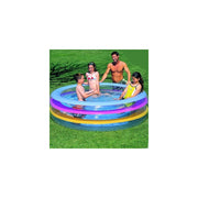 Trade Shop - Piscina Gonfiabile Rotonda Fuori Terra 3 Anelli In Vinile 152 X 51 Cm -