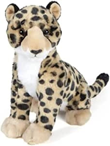 Ghepardo Peluche 100% Riciclato di 28 cm Animali Giocattolo Bambini Multicolore Republic Morbido Wild Regali Grande Rega