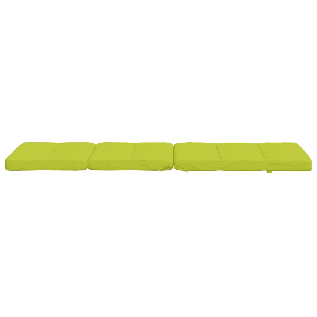 Cuscini per Sedia a Sdraio 2 pz Verde Chiaro in Tessuto Oxford 361995
