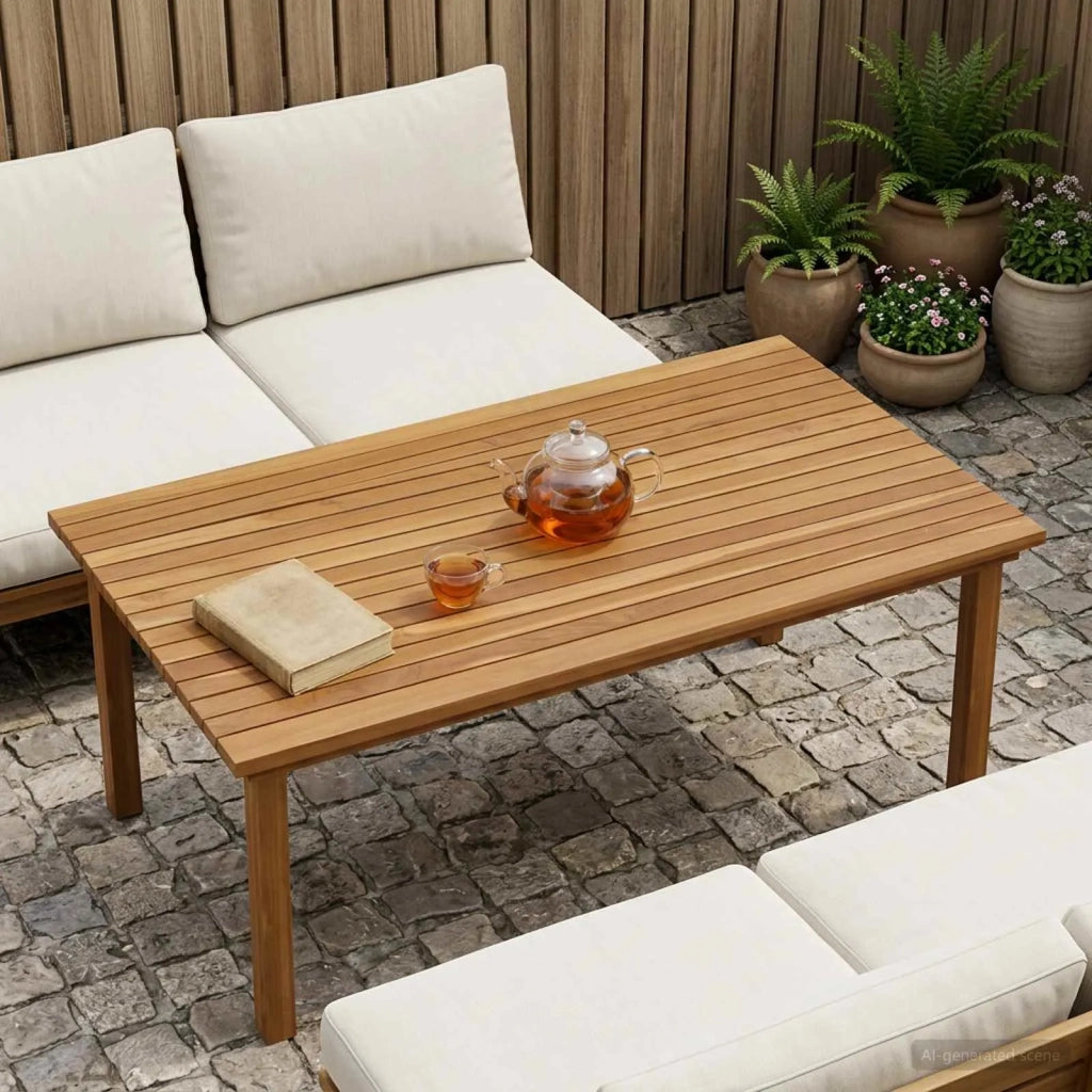 Piano del tavolo 110 x 55 x 3,5 cm Rettangolare Naturale 42033158