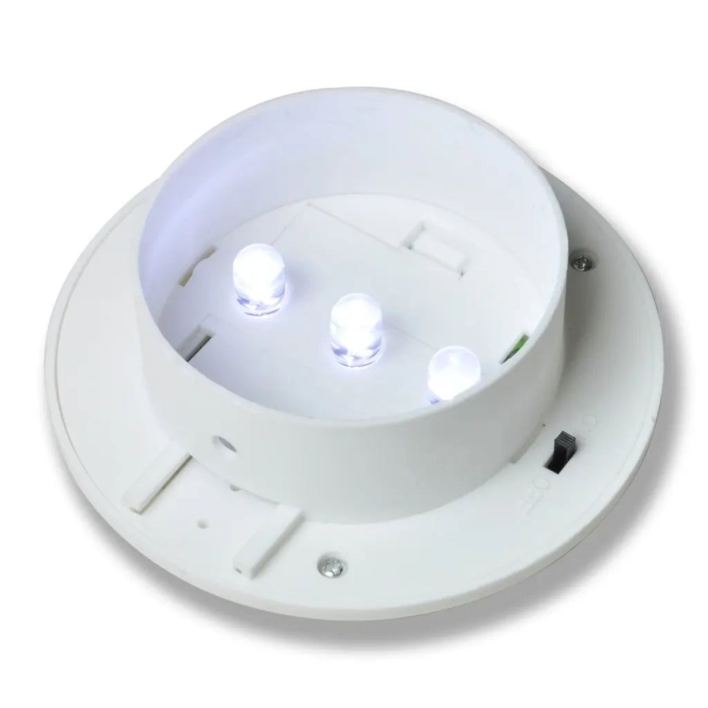 Esterno Lampada solare Set 6 pezzi Recinzione luce bianca CFW7821819