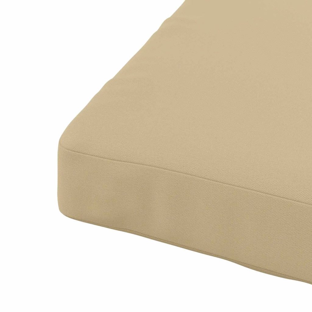 Cuscini per Sedia in 4 Pezzi SOEST 4 pz 100% Poliestere Beige 944844