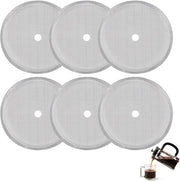 Filtro sostitutivo per French Press in acciaio inossidabile - diametro 9,7 cm - termoresistente - riutilizzabile - filtro per caffè