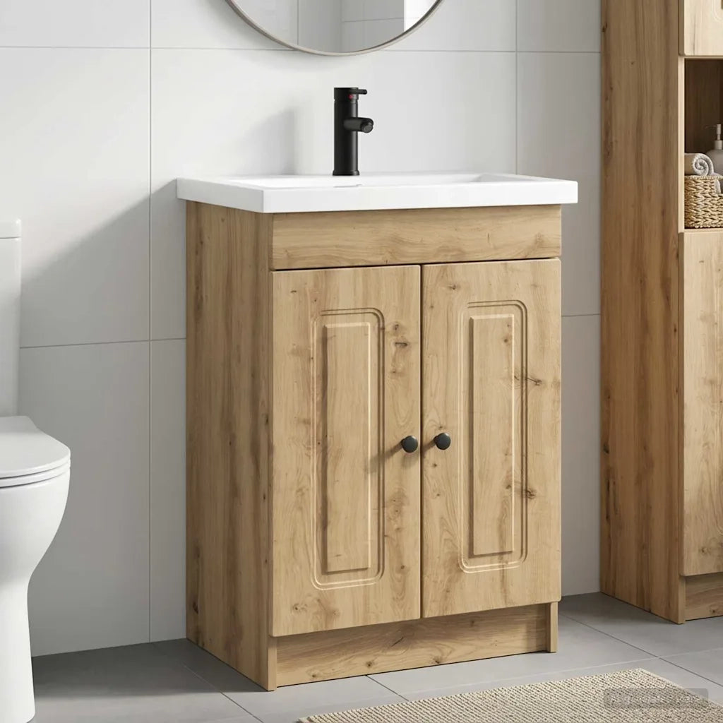 Set di mobili per il bagno Rovere Artigianale 3404183