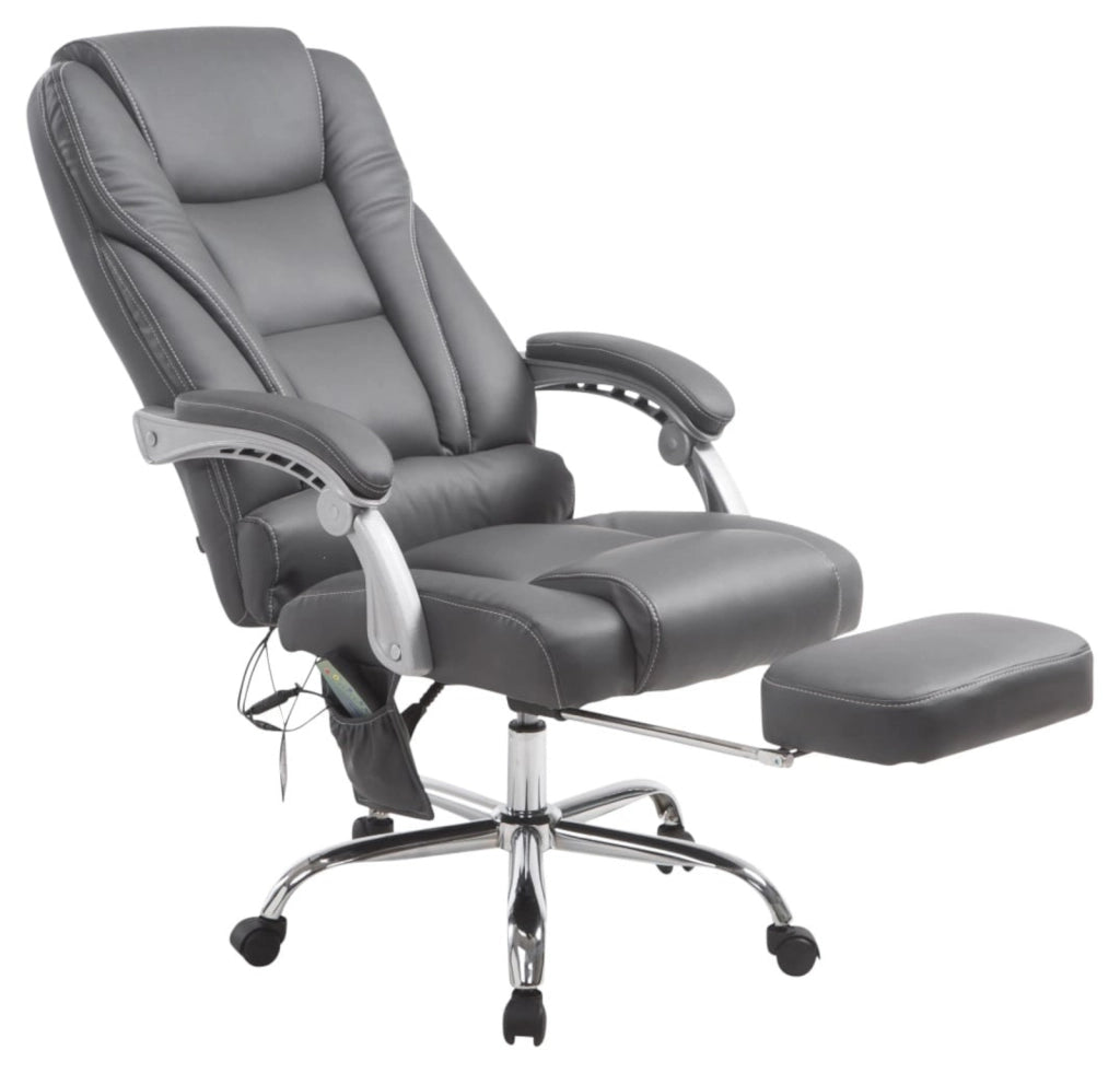 Sedia da ufficio massaggiante PACIFIC grigio