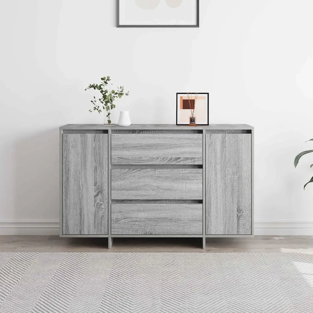 Credenza Grigio Sonoma 120 x 41 x 75 cm Legno multistrato 3333911