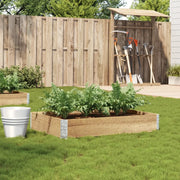 Fioriera da Giardino 100x50 cm in Legno Massello di Pino 3295387