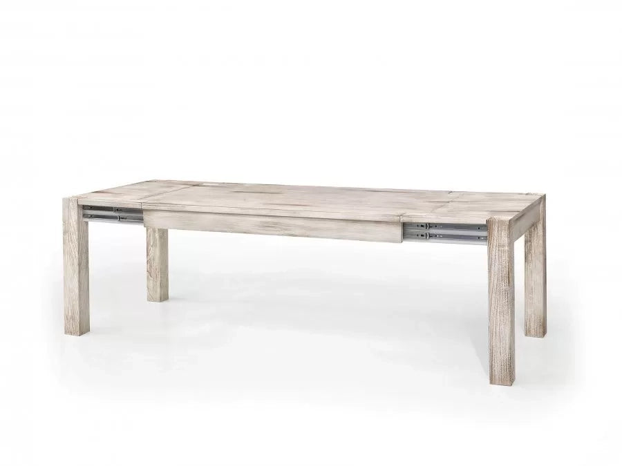 Tavolo rettangolare allungabile legno l.160 p.90 h.77 - Mobili 2G