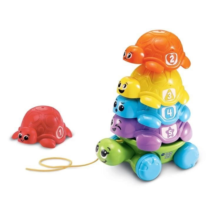 VTECH-FAMILY EMPILO TARTARUGA (PLASTICA RIUTILIZZATA)