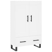 Buffet credenza cassettiera mobiletto mobile contenitore organizer cucina soggiorno salotto alto 69,5 x 31 x 115 cm legno ingegnerizzato bianco 02_0032504