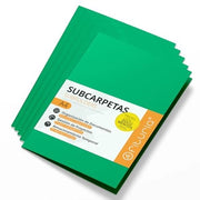 Mappe A4 per documenti 180g, classificatiemap per documenti, confezione da 50 mappe resistenti in diverse colori per ufficio e archiviazione - Ofituria (verde turquesa)