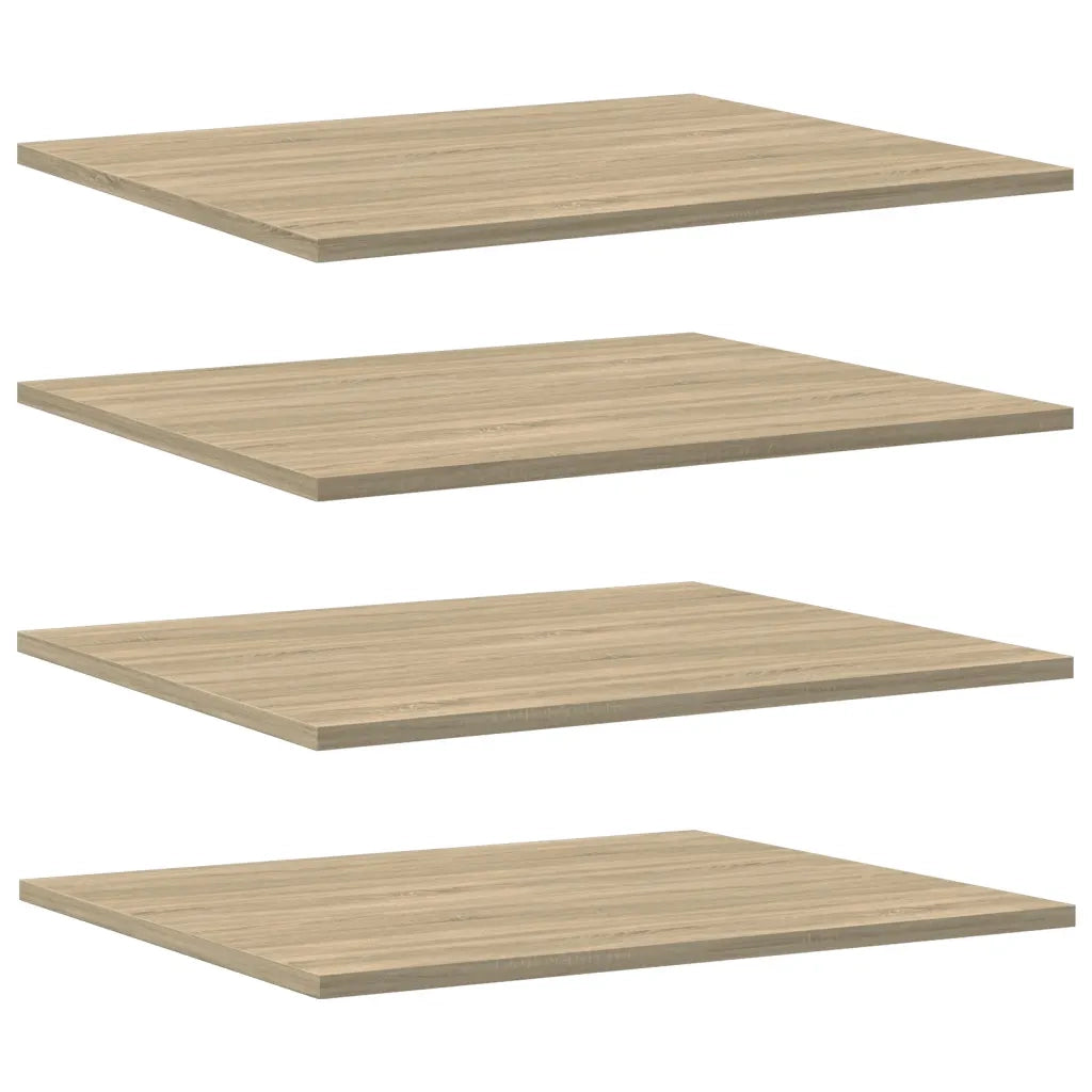 Ripiani per Libreria 8pz Rovere Sonoma 60x50x1,5cm Multistrato 805273