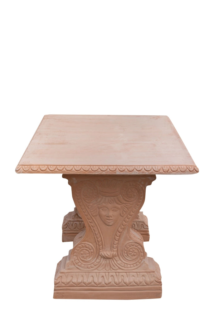 Biscottini Tavolo in Terracotta 100% Made in Italy interamente Lavorato a Mano realizzato