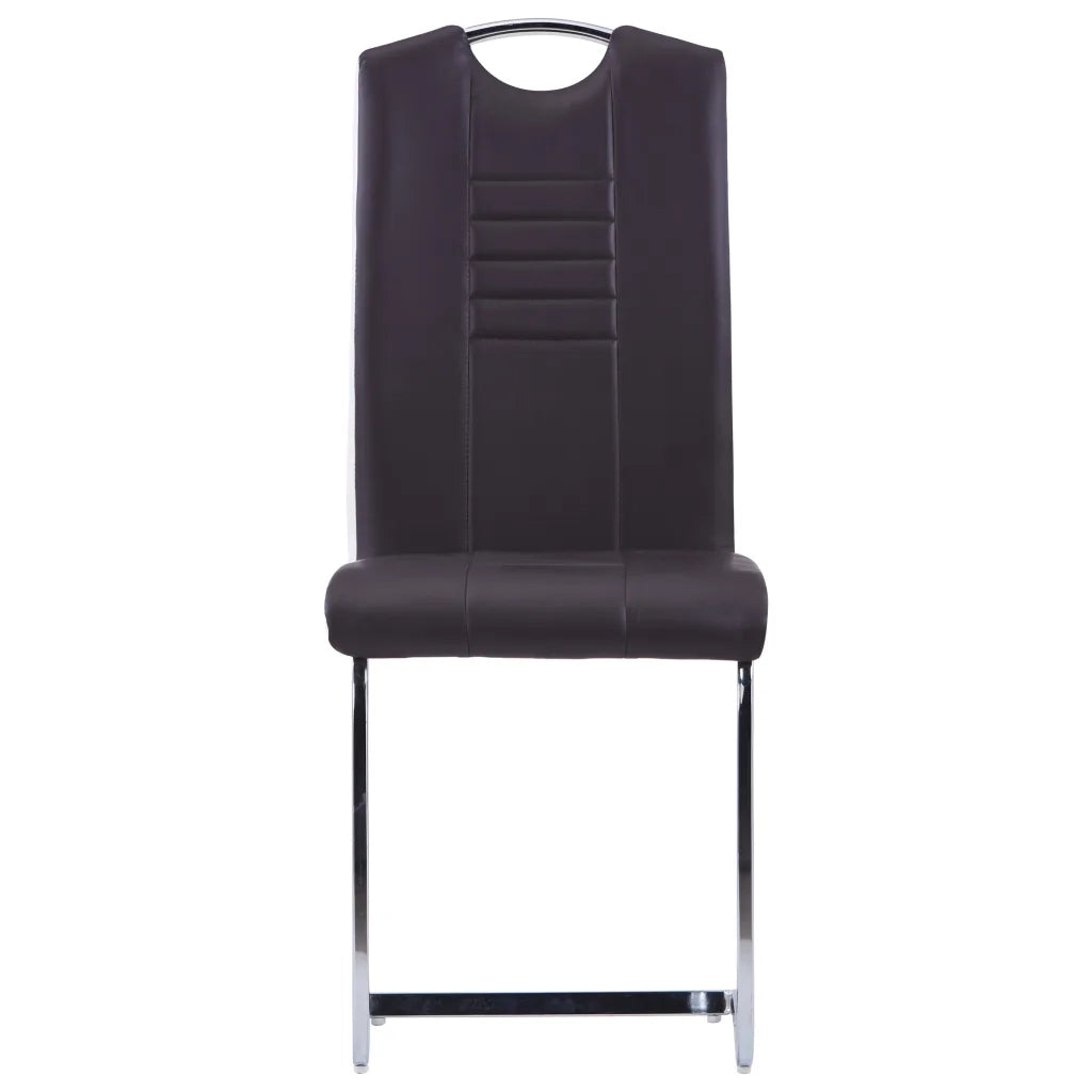 Set Sala da Pranzo 11 pz in Similpelle Marrone 3053167