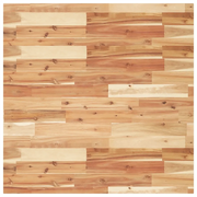 Piano Tavolo | Superficie Tavolo | Piano Scrivania Quadrato 80x80x4 cm in Legno Massello di Acacia