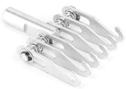 Strumento di riparazione di buchi professionale con design personalizzabile - 6 dita regolabili - costruzione in metallo - riparazione di buchi auto - ergonomico - dita stabili - strumento di riparazione di buchi