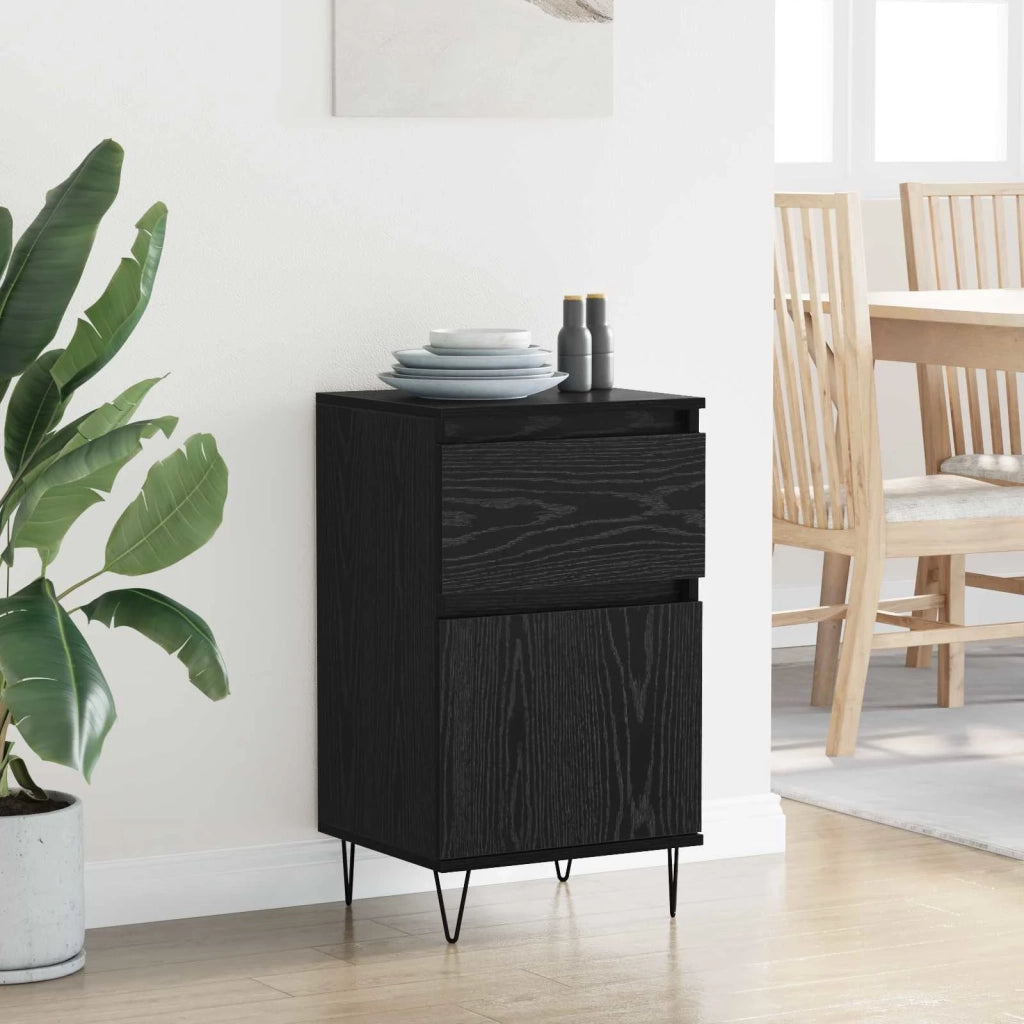 Credenza Rovere nero 35 x 40 x 70 cm Legno multistrato 881761