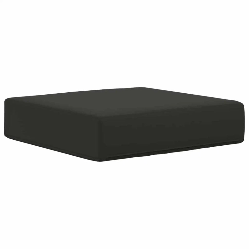 Cuscino da Sedia Esterno Nero 40 x 40 x 8 cm 100% Poliestere 900938