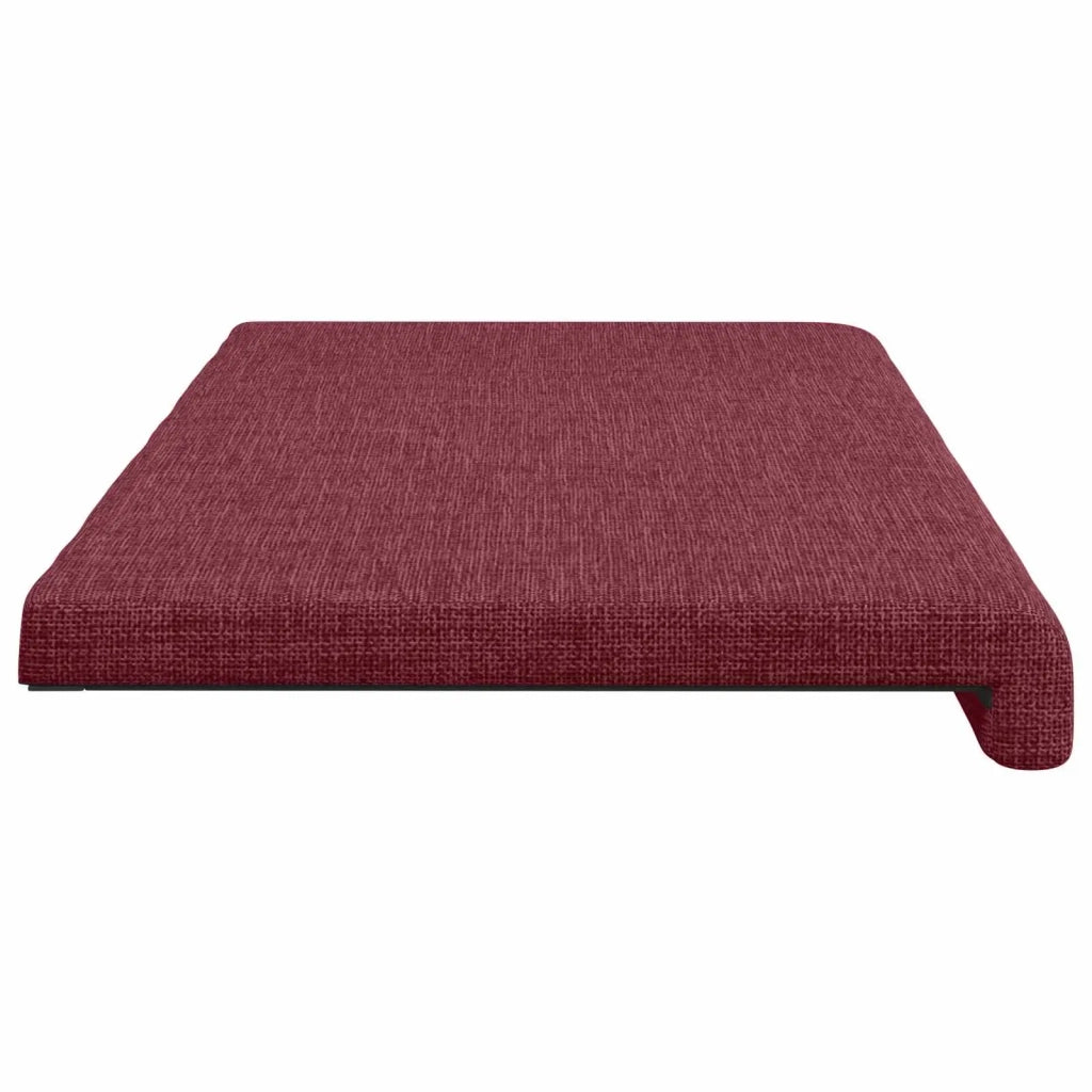 Cuscino per panchina Tessuto Rosso Vino Profondità 35 cm 42043319