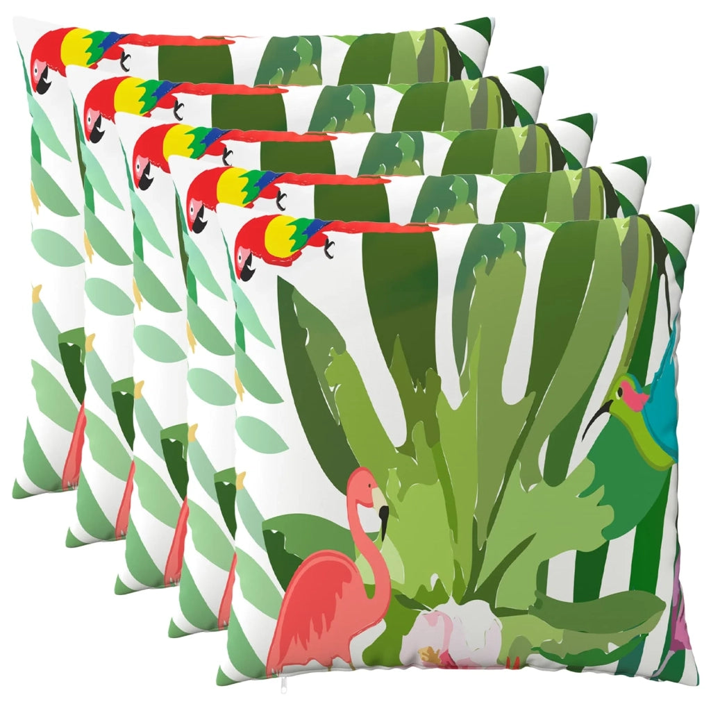Federa 6 pcs HEERLEN Multicolore 65 x 65 cm Poliestere 913016
