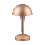Lampada da tavolo touch marrone metallo E14 RL Canaria