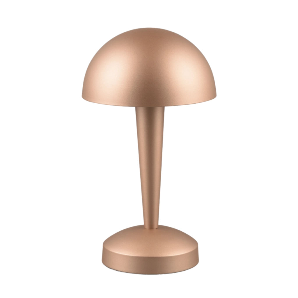 Lampada da tavolo touch marrone metallo E14 RL Canaria