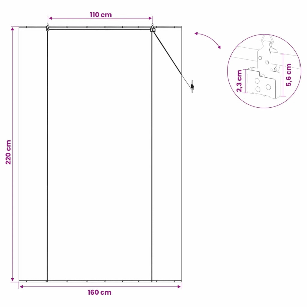 Tenda a rullo Naturale 160 x 220 cm Bambù 42039695