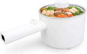 Pentola Elettrica Portatile 1.8L - Fornello Elettrico Multifunzionale Antiaderente - Frittura Fritto Stufato Bollito