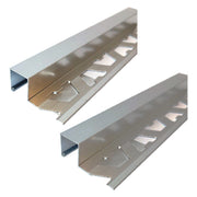 PROFILO JOLLY PER PIASTRELLE mm 10 cm 250 satinato- 15 pezzi  - ARCANSAS