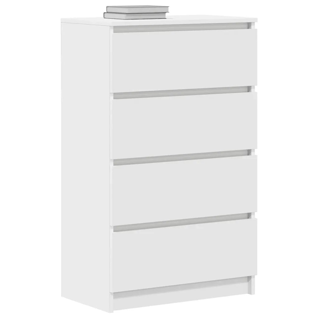 Credenza | Madia | Buffet da pranzo | Armadio da pranzo Bianca 60x35x98,5 cm in Legno Multistrato