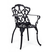 Sedia alluminio antracite esterno Victoria cm 57.5x  58 x  87.5h