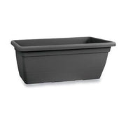 Fioriera in plastica da 80cm anthea Colore: Antracite