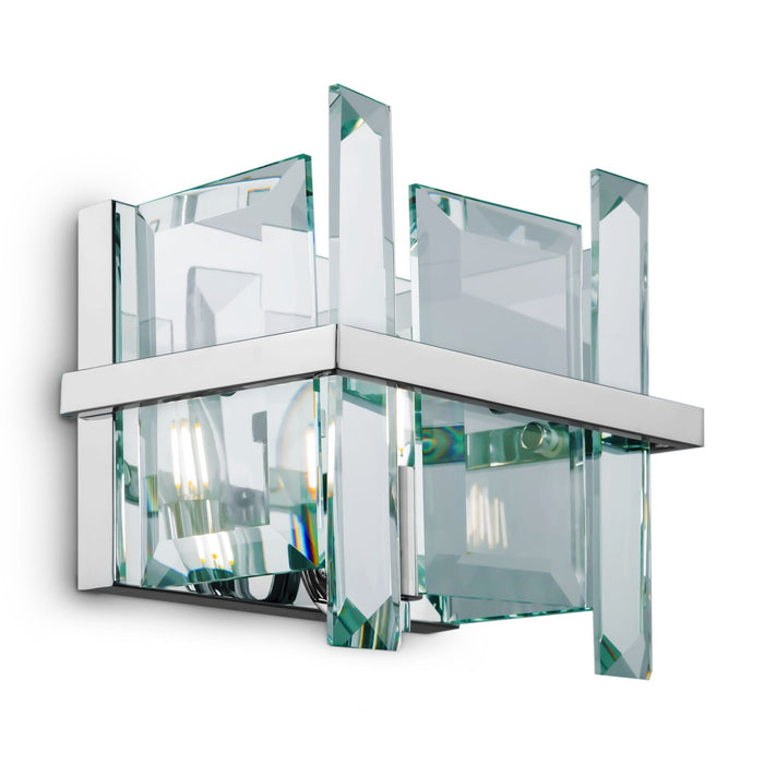 Lampada da parete Modern in Metallo Cerezo Cromo