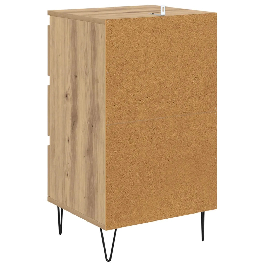 Credenza con cassetto Rovere artigianale 40 x 35 x 70 cm