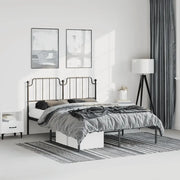 Giroletto con Testiera in Metallo Nero 150x200 cmcod mxl 108543
