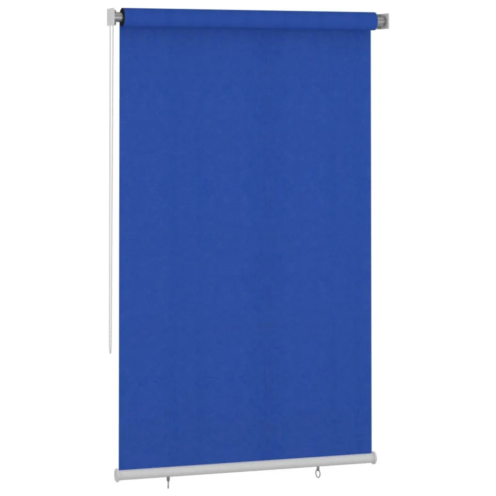 Tenda a Rullo per Esterni 140x230 cm Blu HDPE 312852