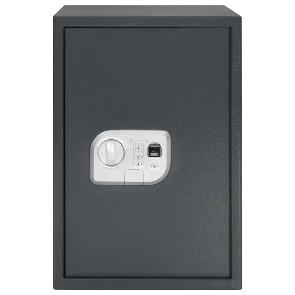 Cassetta di sicurezza digitale Grigio scuro 35 x 31 x 50 cm