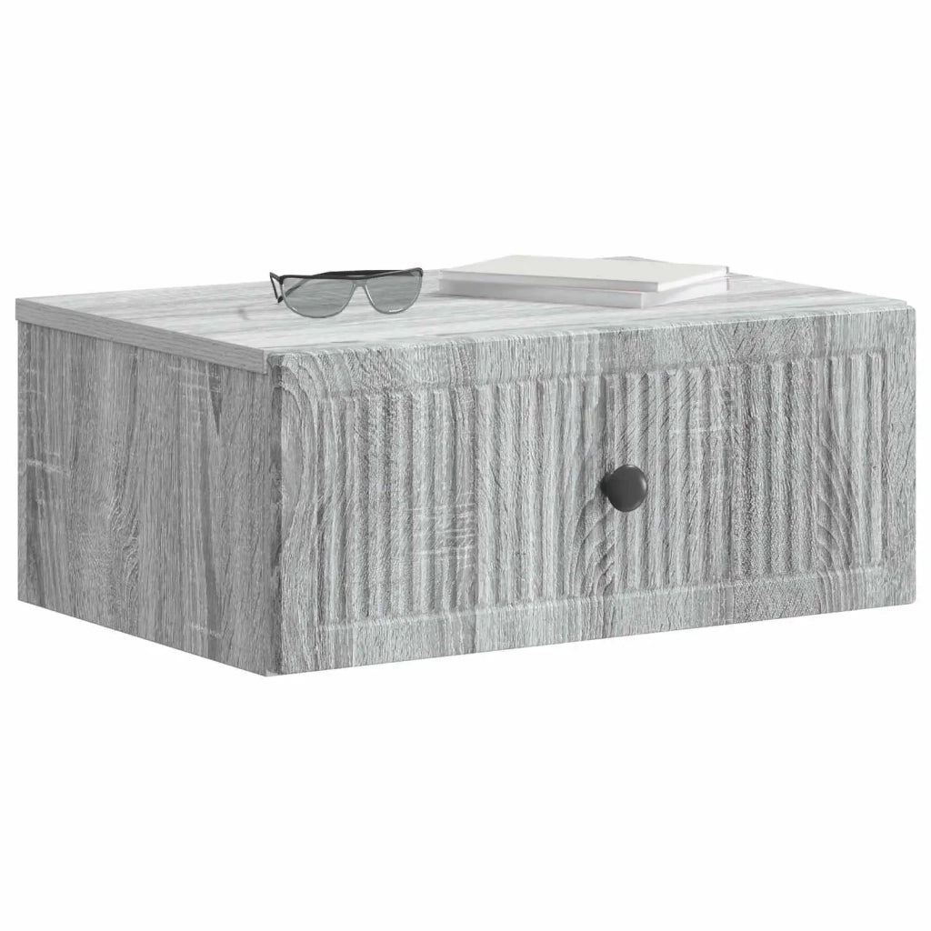 Armadio da Notte 2 pcs Grigio Sonoma 49 x 34,5 x 20 cm