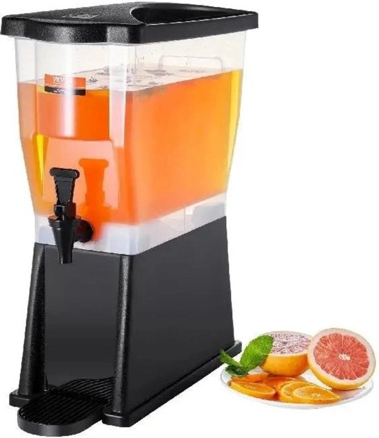 Dispensatore di Bevande - 11 litri - Dispensatore di Succo - Rubinetto di Bevanda - Dispensatore di Limonata