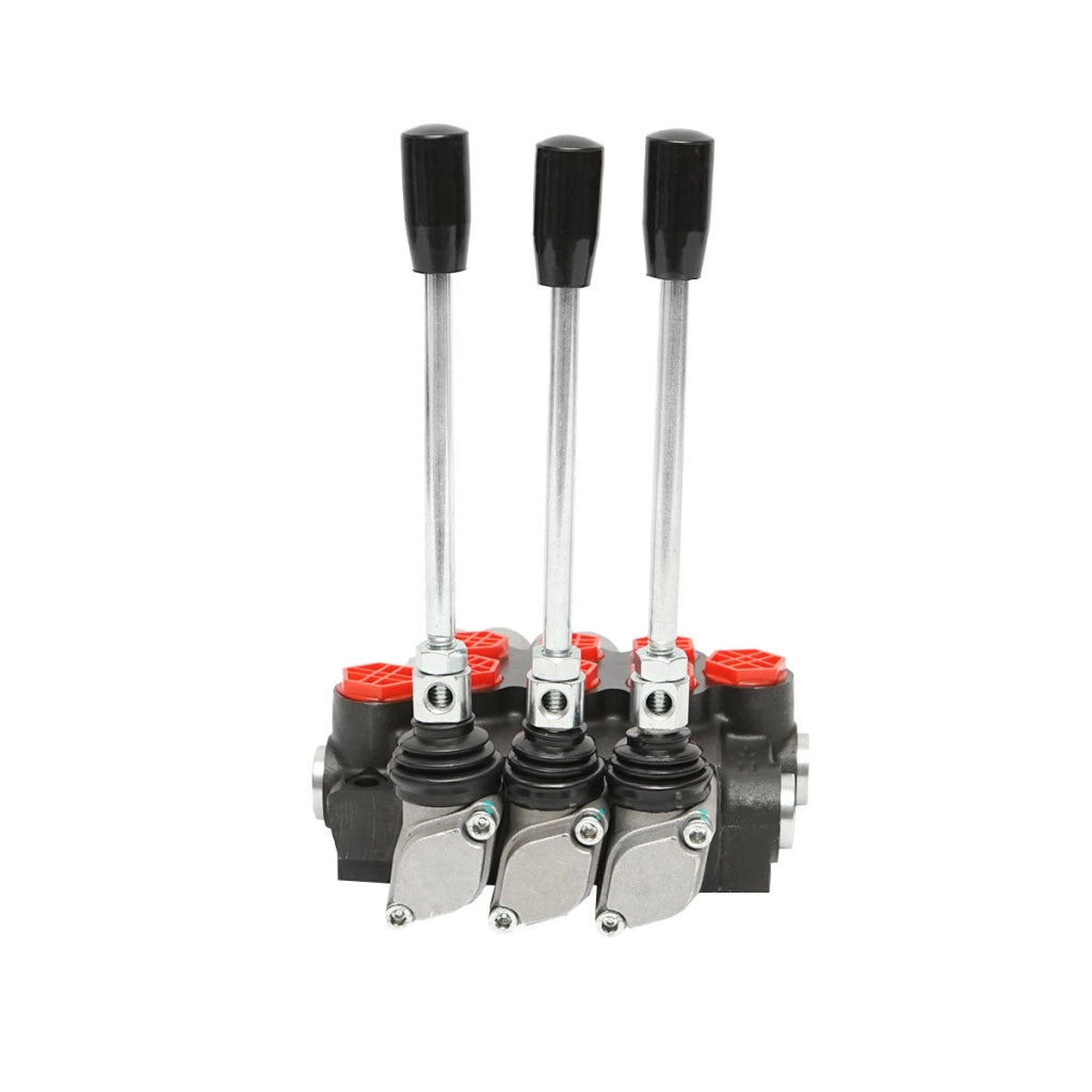 Distributore Oleodinamico con 3 leve, 2 flottanti, 40L/min.