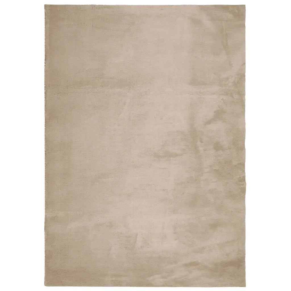 Tappeto a Pelo Corto HUARTE Morbido e Lavabile Sabbia 200x280cm 375062