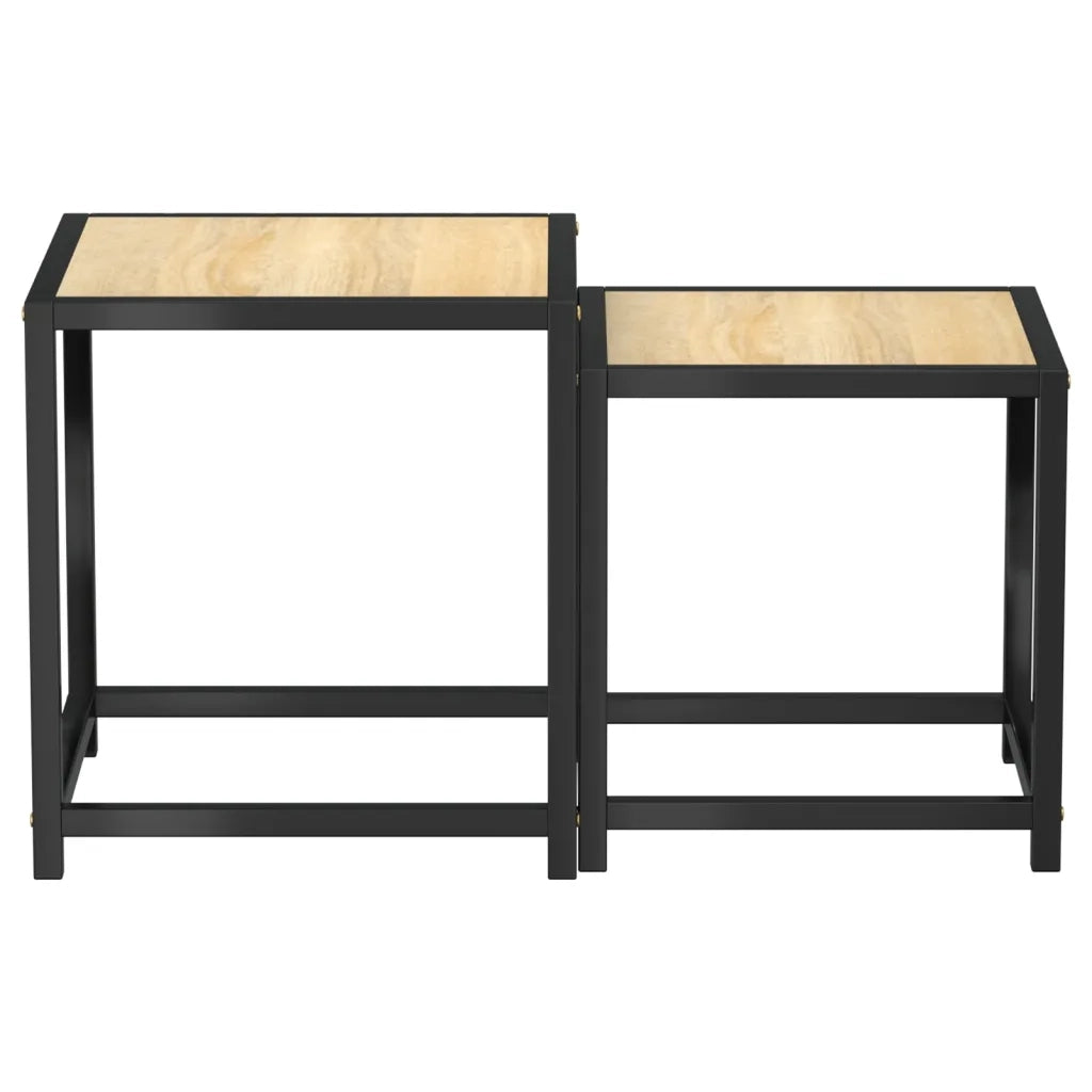 Tavolini 2 pz MDF Rovere Sonoma 331657