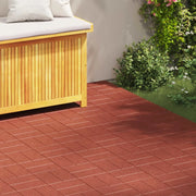 Pietra da Passo 6 pcs Rosso 40,5 x 40,5 x 2 cm Gomma 42030073