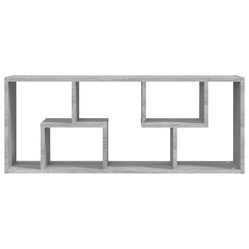 Mensola a Muro Grigio Sonoma 36x16x90 cm in Legno Multistrato cod mxl 33346
