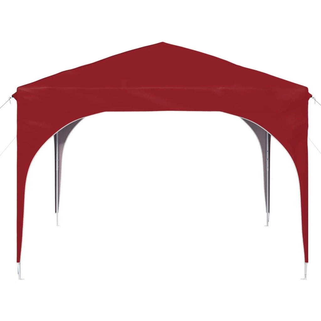 Tenda per feste a pop-up-Gazebo 290 x 290 x 245 cm Borgogna 338731
