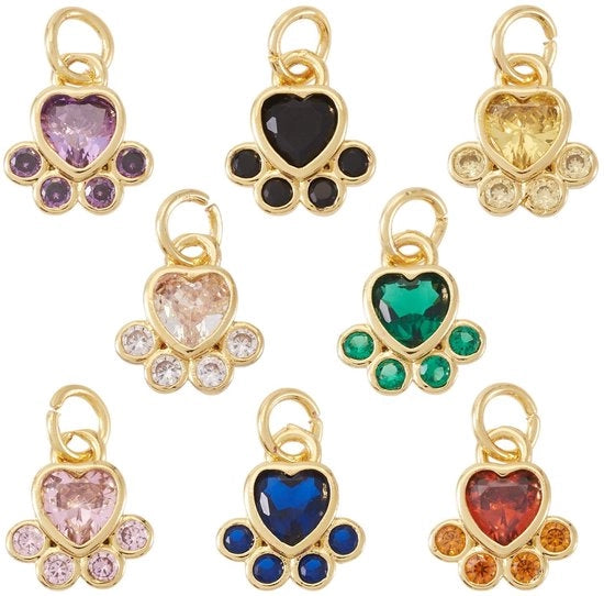 Set di 8 Stampi in Ottone per Creare Gioielli